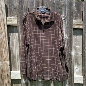 Daniel Cremieux 1/4 Zip Shirt Large
